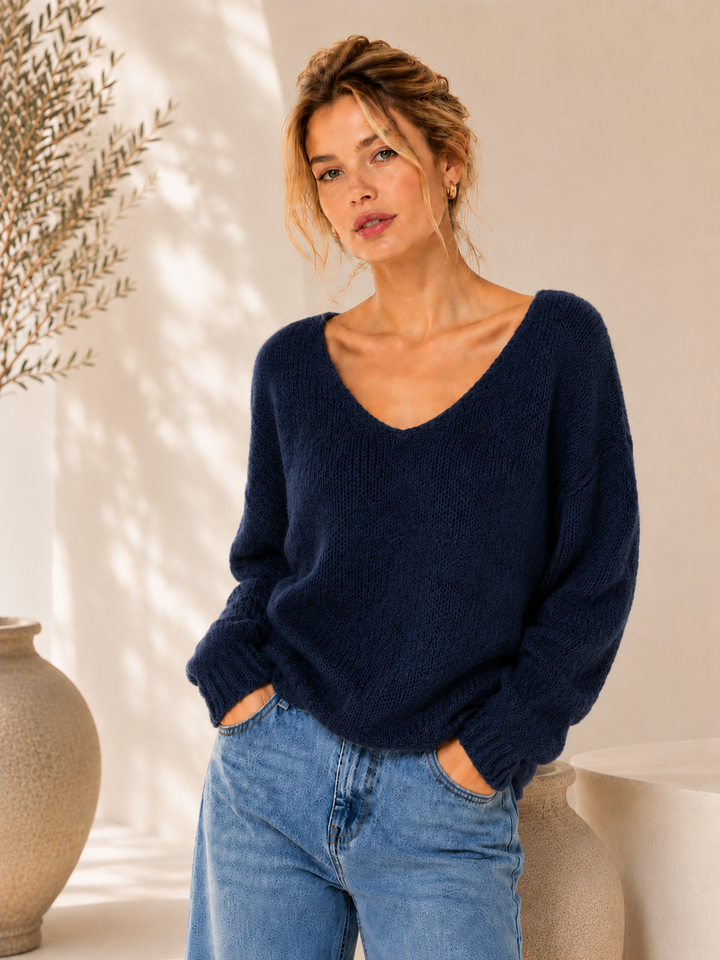 Livia V-Neck Strickpullover