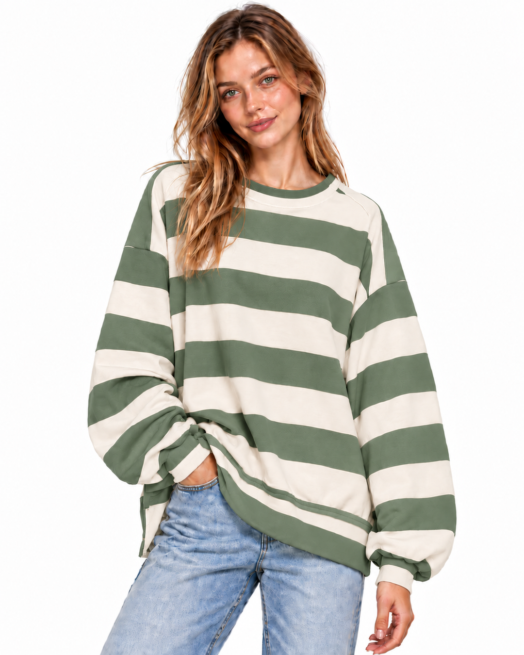 Sienna Oversize Streifenshirt Damen