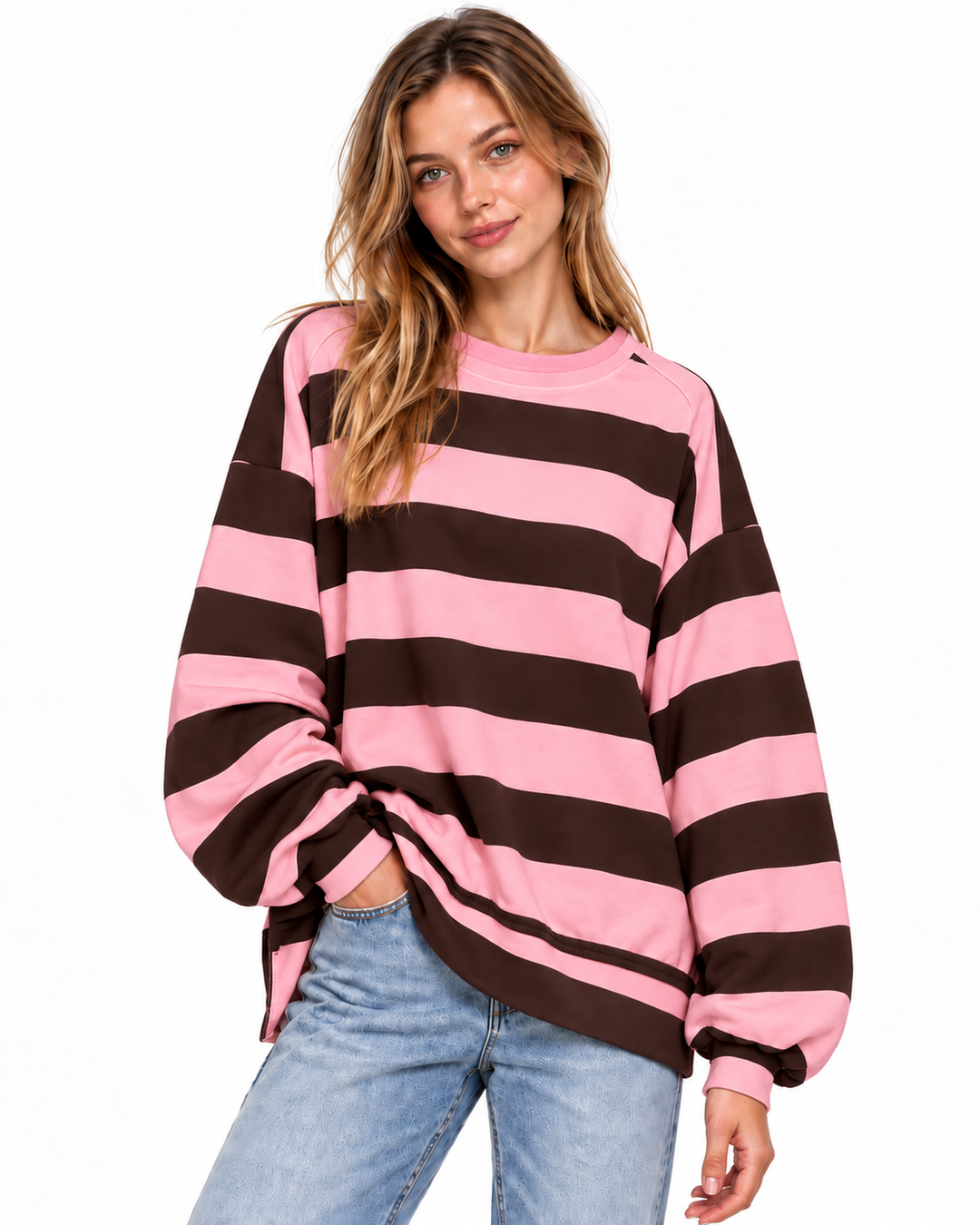 Sienna Oversize Streifenshirt Damen