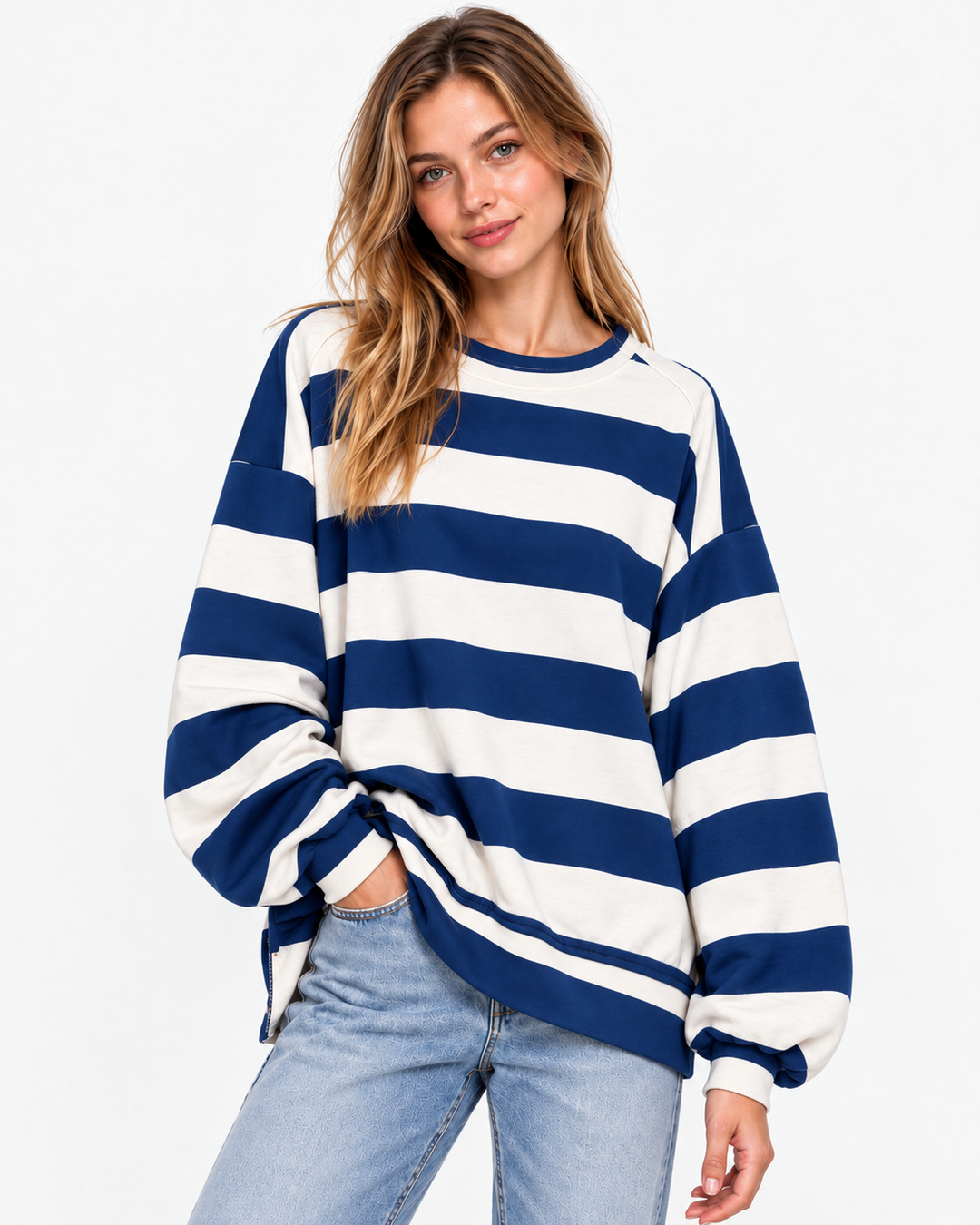 Sienna Oversize Streifenshirt Damen