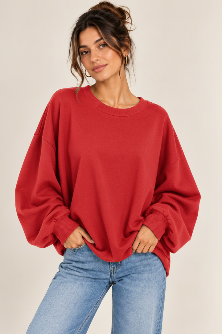 Elara Oversize Sweatshirt Damen – Lässiger Sweater