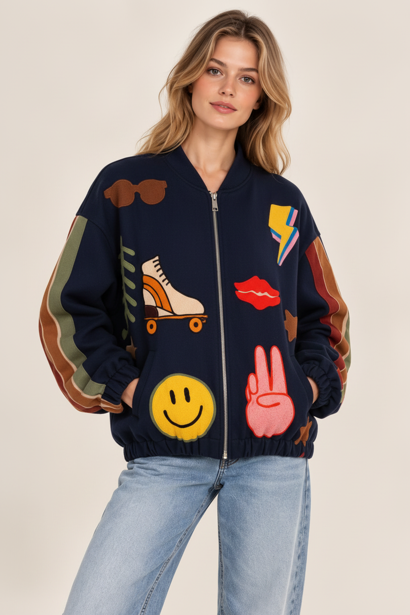 Lola Bomberjacke Navy