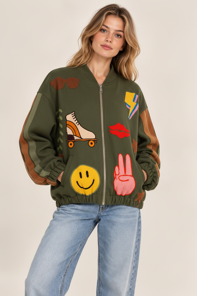 Lola Bomberjacke Olive